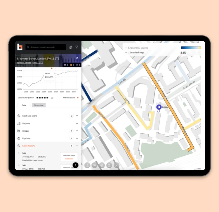 Comprehensive property database background